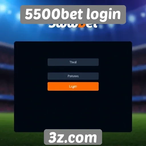 Recursos e funcionalidades do site 5500bet login