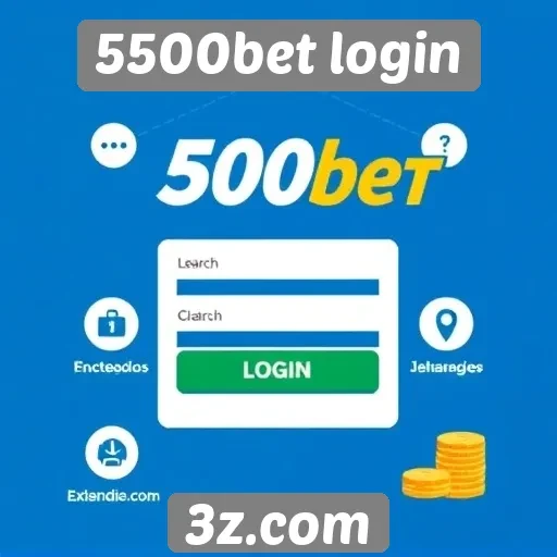Análise das funcionalidades do site 5500bet login