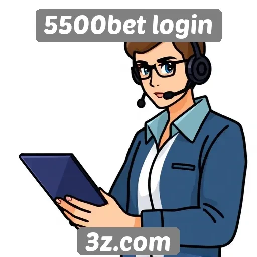 Suporte ao cliente no 5500bet login