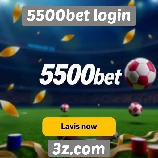Acesso seguro ao site de jogos 5500bet login