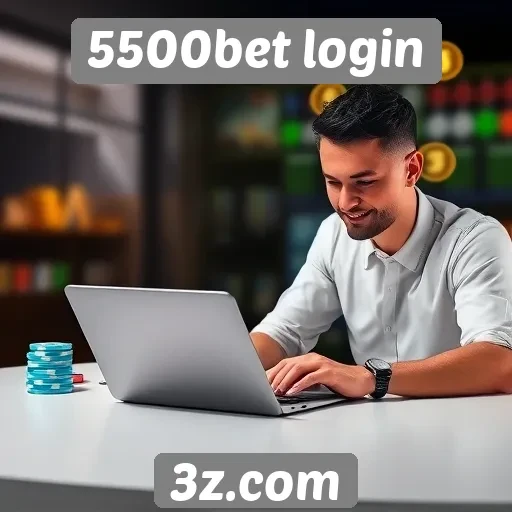 Experiência do usuário no site 5500bet login